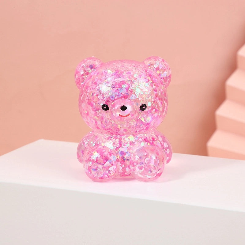 Cute Bear Squeeze Toy Made of Soft TPR Material|Stress Relief Toys