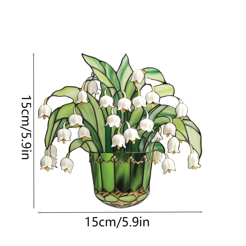 Garden Style Acrylic Linglan Solar Light Catcher | Home Decor & Window Hangings