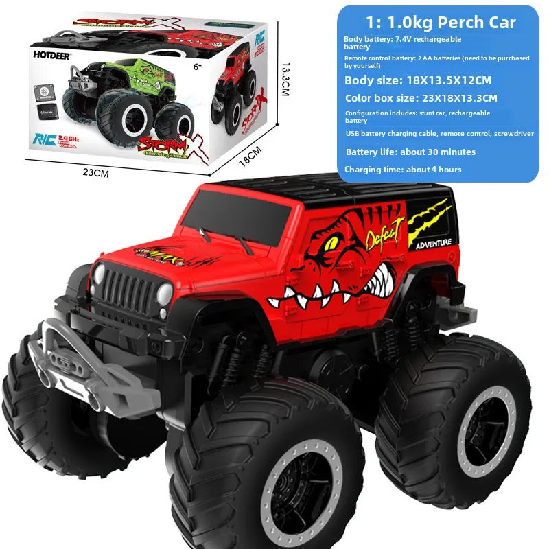 8WD 2.4G Amphibious Off-road Remote Control Stunt Car for Kids | Remote Control Toys