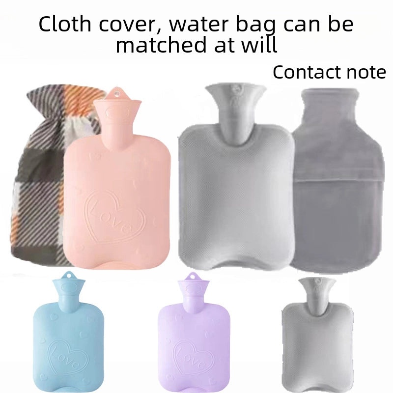 Plush Hot Water Bag with Protective Belt for Waist and Hands Warmth | Home & Personal Care