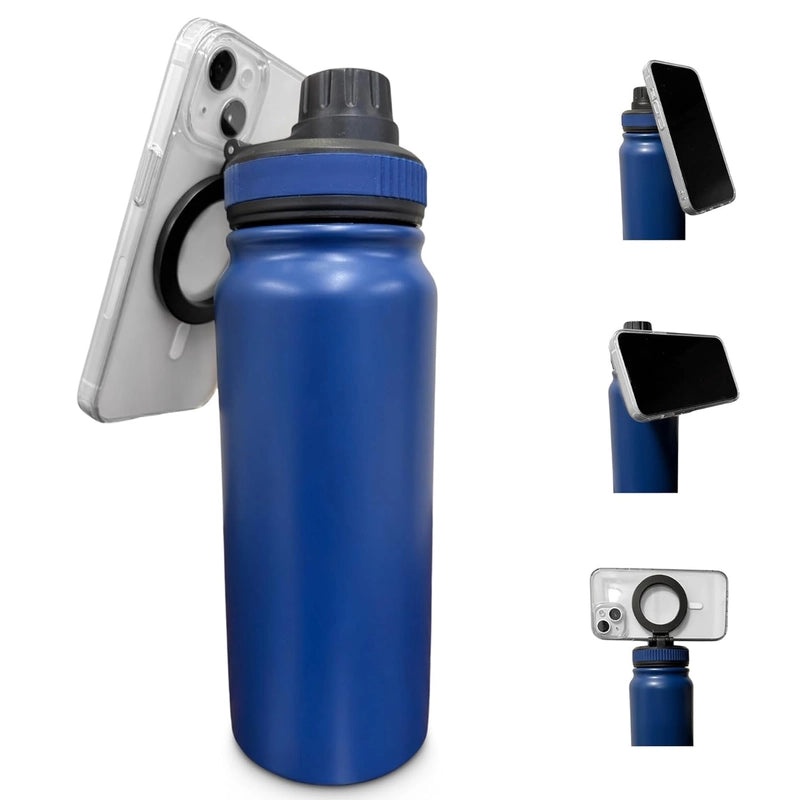 Solid Color 201 & 304 Stainless Steel Water Bottle for Casual Vacation Use 1 Piece | Travel Accessories