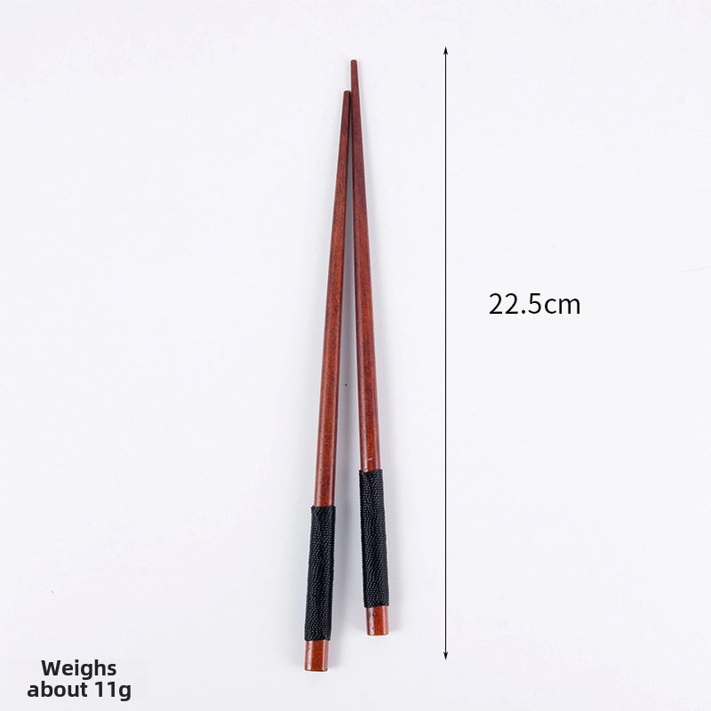 Japanese Style Wooden Tableware Set Phoebe 4-Piece Chopsticks Knife Fork Spoon|Kitchen & Dining Tableware