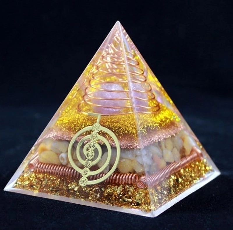 Classic Geometric Acrylic Crystal Pyramid Decor|Home Decor