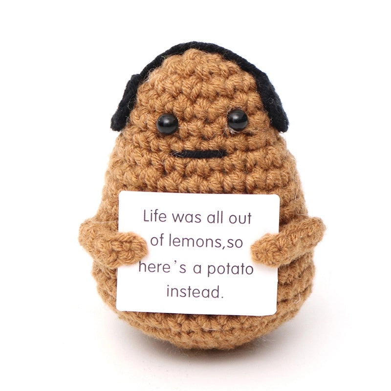 Cute Cartoon Animal and Fruit Yarn Decorations for Home|Home Decor