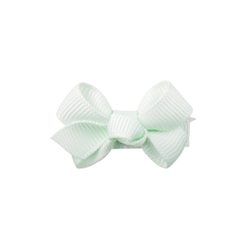 Classic Solid Color Baby Bow Hair Clips Set|Baby Accessories