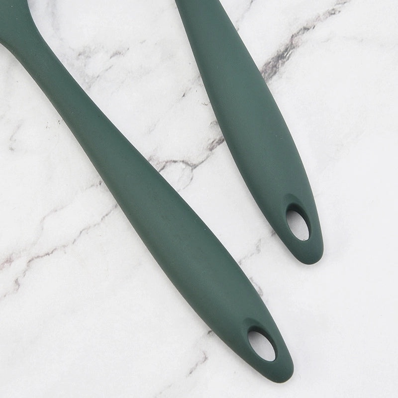 Silicone Cooking Spoon Medium Size Durable Kitchenware Mixing Salad Spoon Child-Friendly|Kitchen Utensils