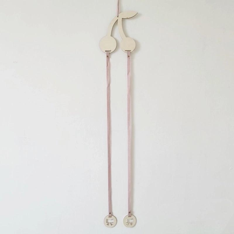 Nordic Bow Knot Wooden Pendant Decorative Ornament|Home Decor