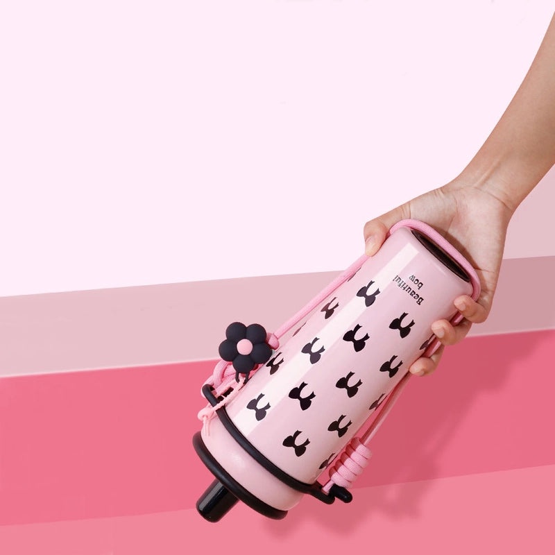 Cherry Butterfly Bow Knot Casual Stainless Steel 316 Thermos Cup 1 Piece | Drinkware & Accessories