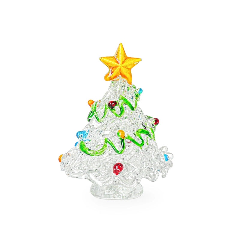 Minimalist Classic Glass Christmas Tree Decoration for Indoor Festival|Home Decor