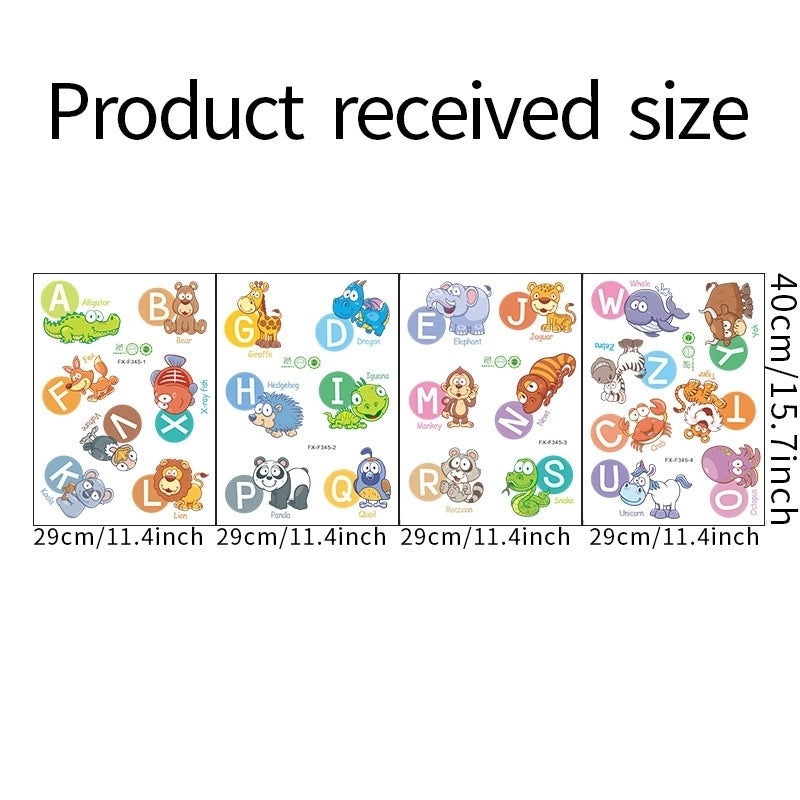 Cute Decorative Letter P PVC Wall Decal for Kids Room | Home Decor Wall Art Stickers|Wall Stickers for Bedroom|Wall Decor|Kids Room Accessories|H