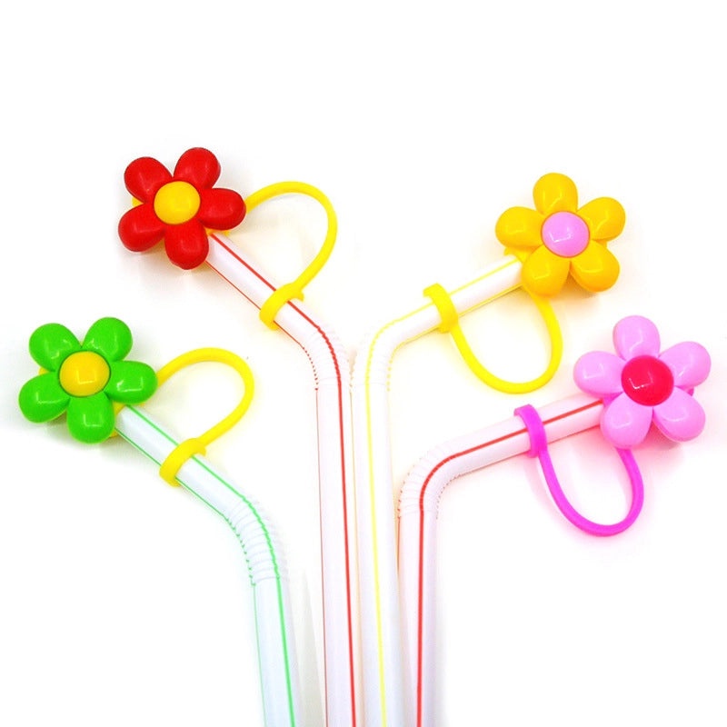 Chic Floral PVC Straw Decorative Cap for Casual Wear | Accessories & Hats