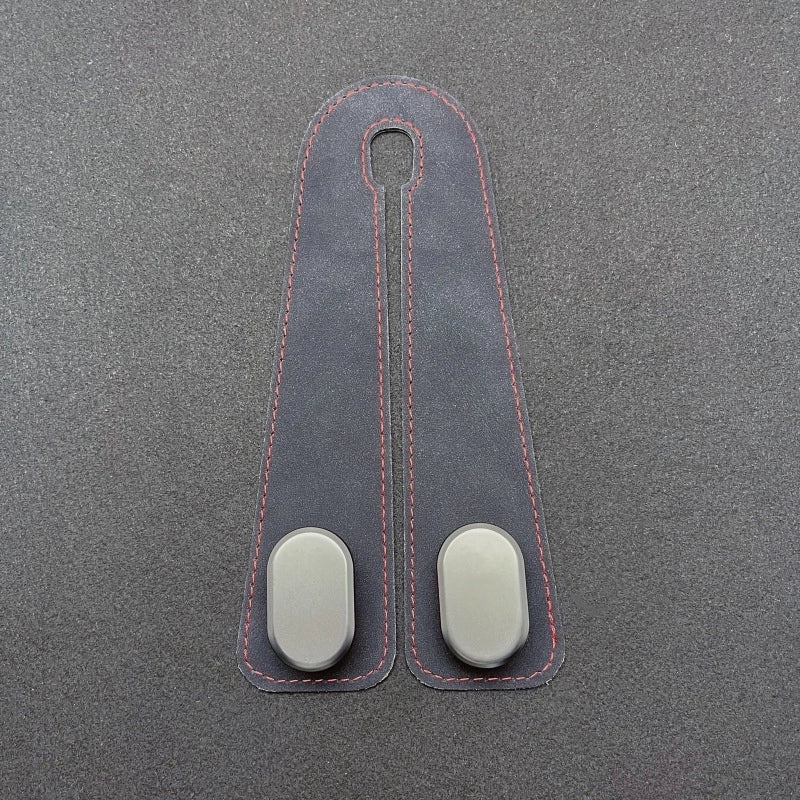 Hidden Double Car Seat Hooks Suede Rear Organizer Holder for Bags and Storage|Car Accessories