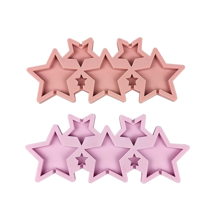 Ethnic Star-Shaped Silicone Kitchen Mold 1 Piece|Kitchen Utensils & Gadgets