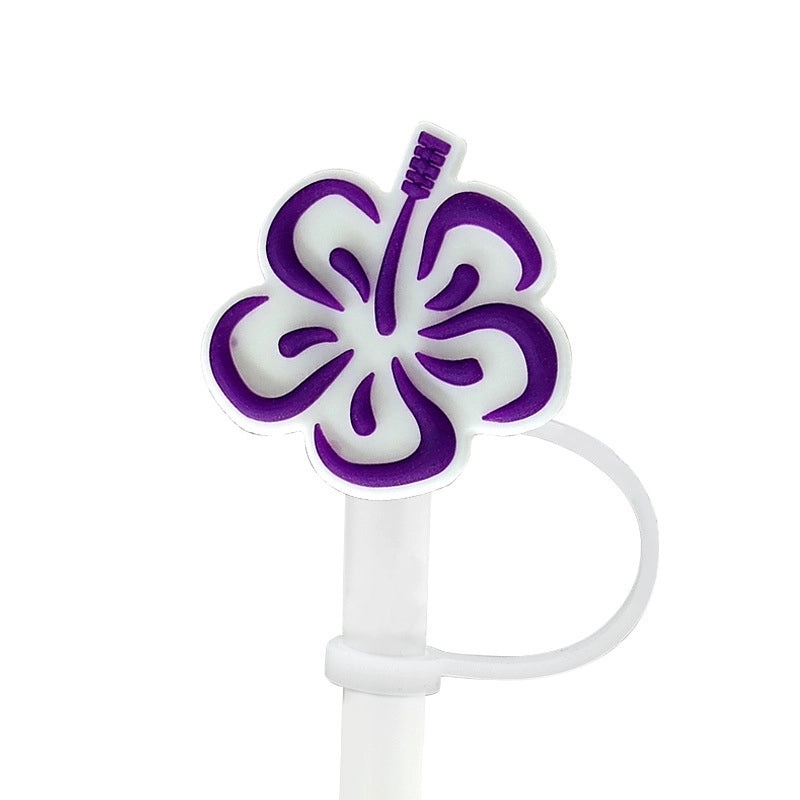 Chic Floral PVC Straw Decorative Cap for Casual Wear | Accessories & Hats