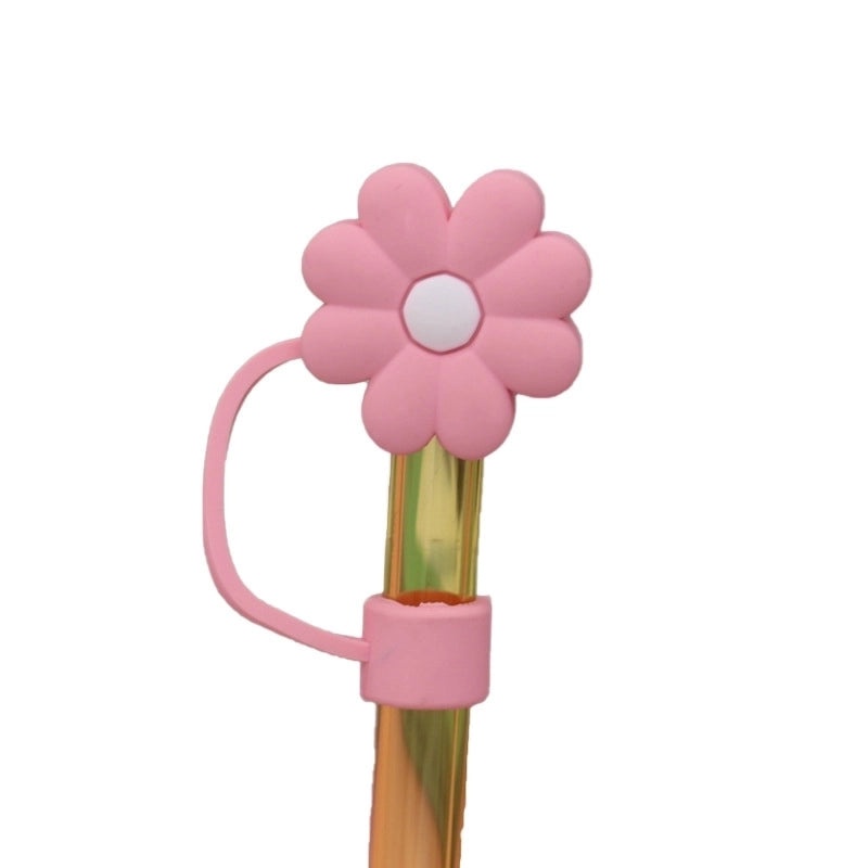 Adorable Floral PVC Drinking Straw|Drinkware & Bar Accessories