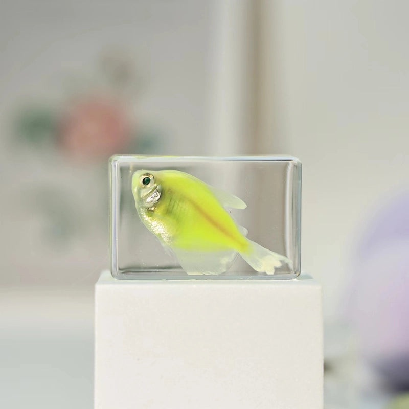 Minimalist Fish Resin Art Ornament|Home Decor