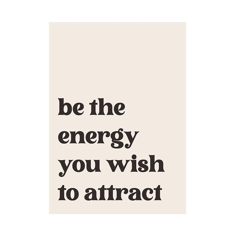 Modern Geometric Letter Canvas Wall Decor|Wall Art