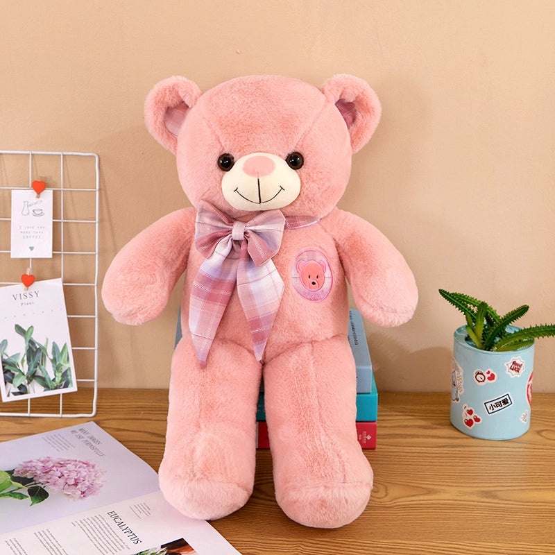 Valentine's Day Plush Bear Stuffed Toy with Soft PP Cotton Filling|Plush Toys & Stuffed Animals