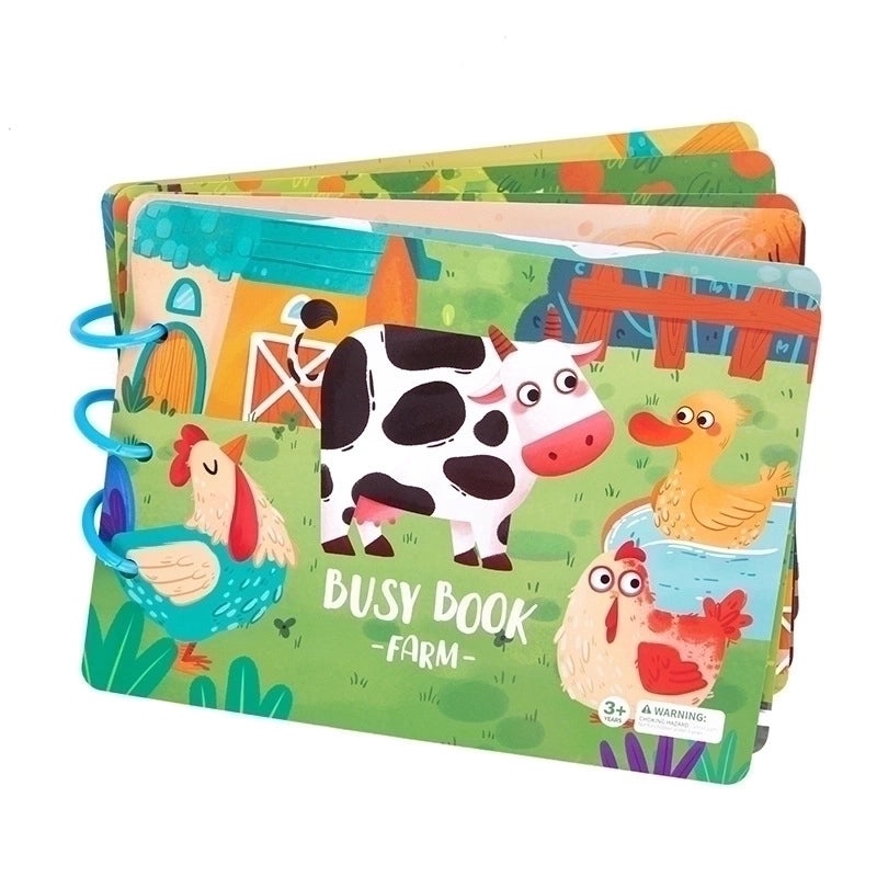 Educational Animal Paper Toys for Toddlers 3-6 Years|Learning & Educational Toys