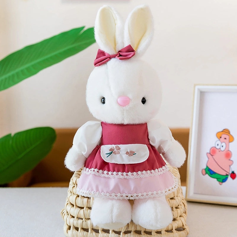 Cute Easter Bunny Plush Toy Stuffed Animal with Soft PP Cotton Filling|Easter Gifts & Plush Toys