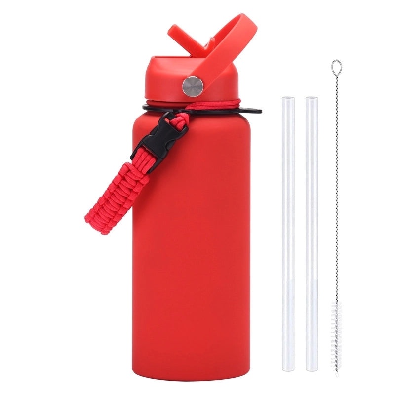Stainless Steel Water Bottle Single Piece Casual Solid Color | Drinkware & Hydration