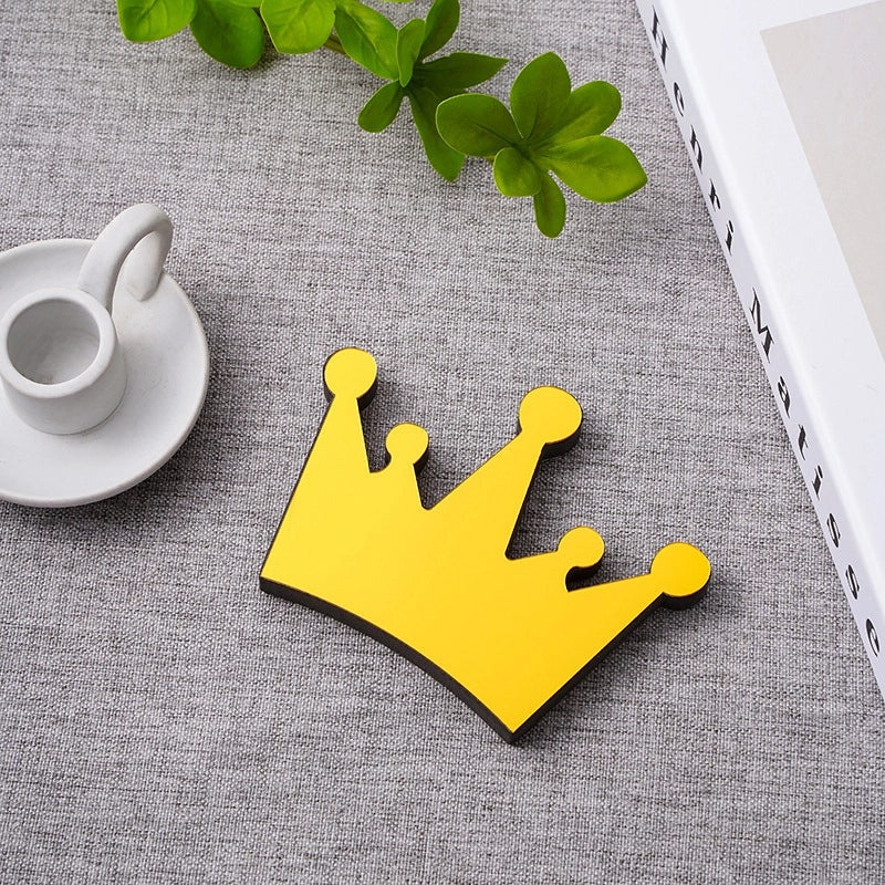 Golden Acrylic Mirror Letters Wall Decal EVA Foam Art Creative Home Decor | Home Decor & Wall Stickers