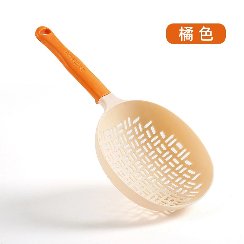 Minimalist Solid Color Nylon and Silica Gel Colander Single Piece | Kitchen Tools