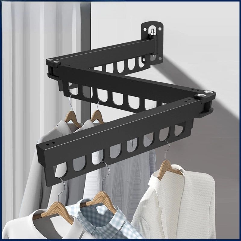 Invisible Retractable Folding Clothes Hanger for Outdoor Balcony Window | Home & Garden Accessories