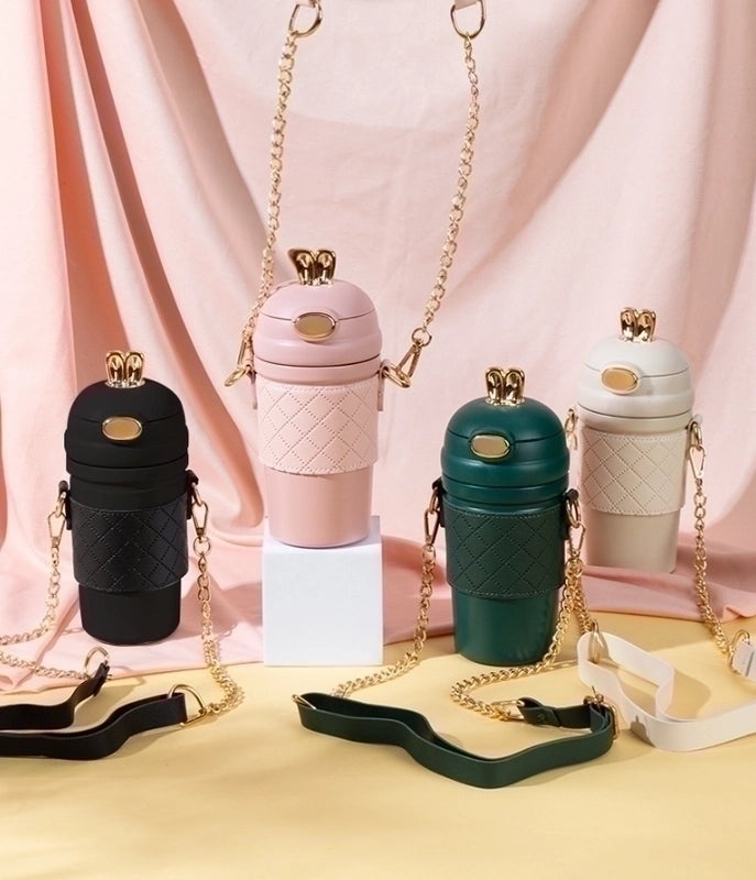 Stylish Multicolor Stainless Steel Water Bottle for Casual Vacation | Travel Accessories & Drinkware