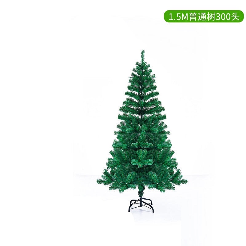 Christmas Green Tree Decoration for Home Hotel Mall Large Red Ornament|Holiday Decorations