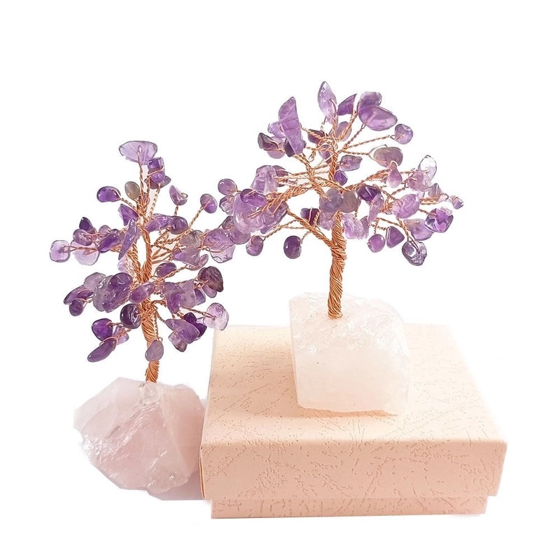 Elegant Minimalist Tree Crystal Ornament Decorative Artificial Sculpture|Home Decor & Ornaments