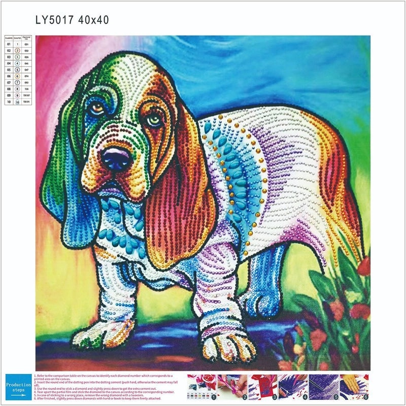 5D Owl Diamond Painting DIY Kit Bright Resin Art for Living Room Bedroom Wall Decor|Diamond Painting Kits