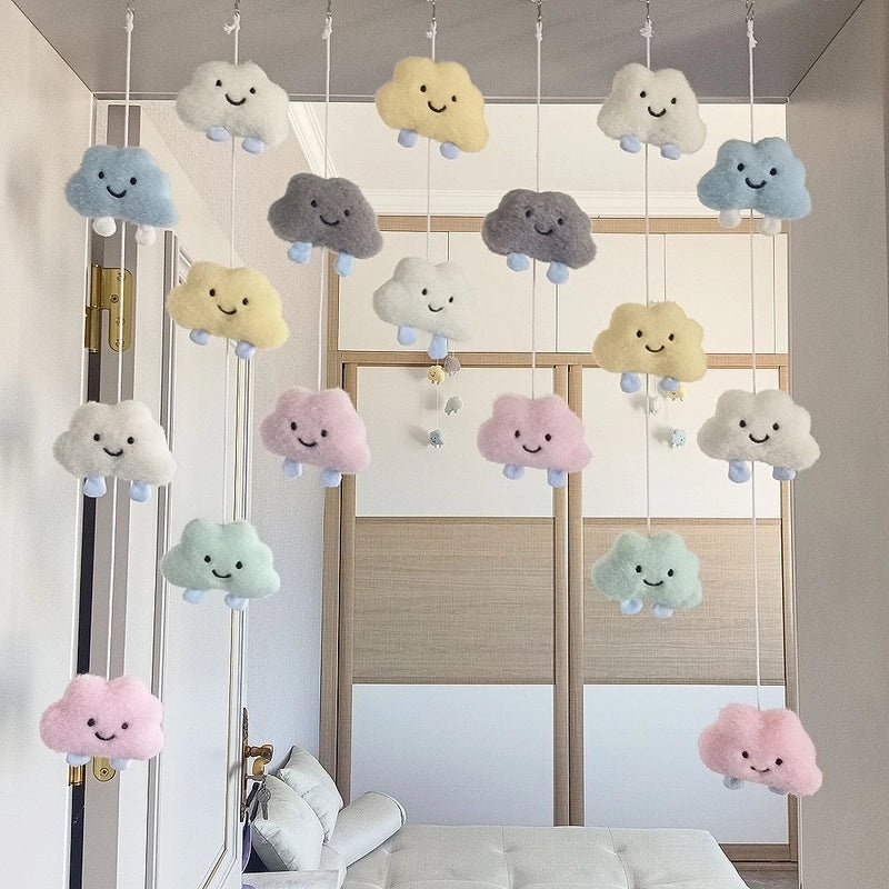 Relaxed Holiday Clouds Polyester Hanging Wall Decor | Home Decor