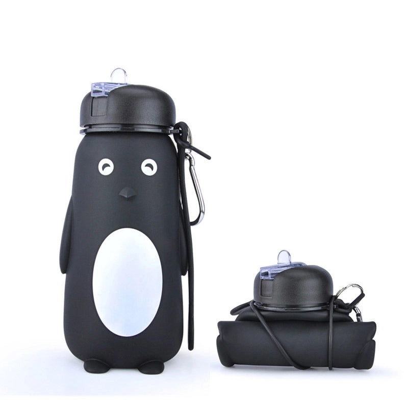 Adorable Animal Shaped Silicone Water Bottle Single Piece|Drinkware & Reusable Bottles