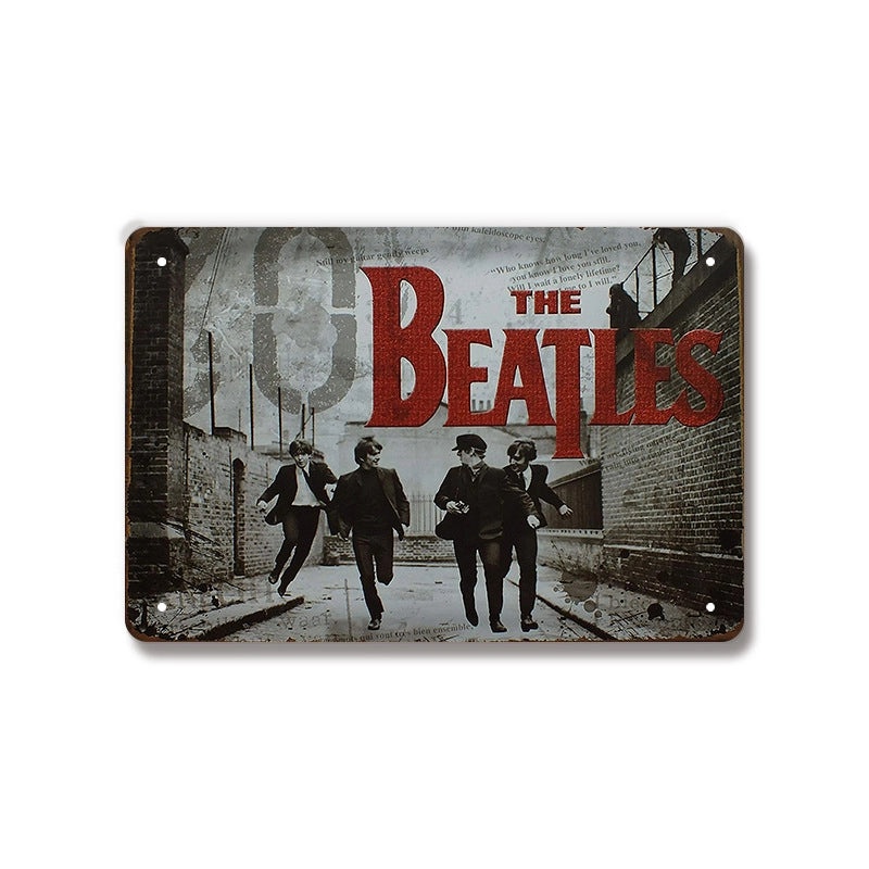 10 Retro Letter Flame Cattle Iron Wall Art Ornaments Set|Home Decor Wall Art