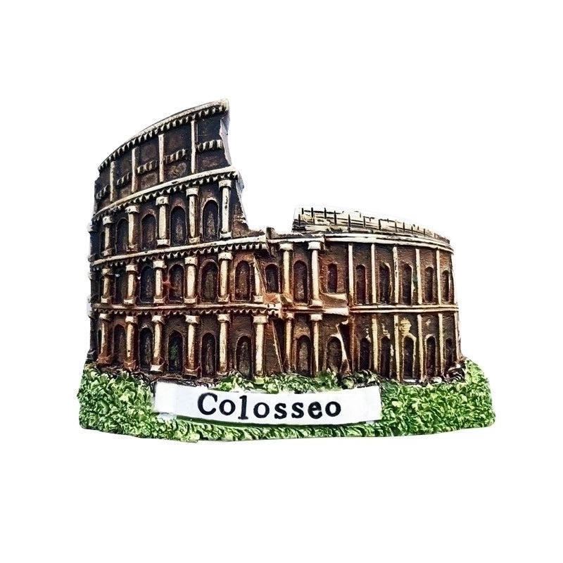 3-Piece Retro Streetwear Color Block Synthetic Resin Magnets Set|Home Decor & Magnets