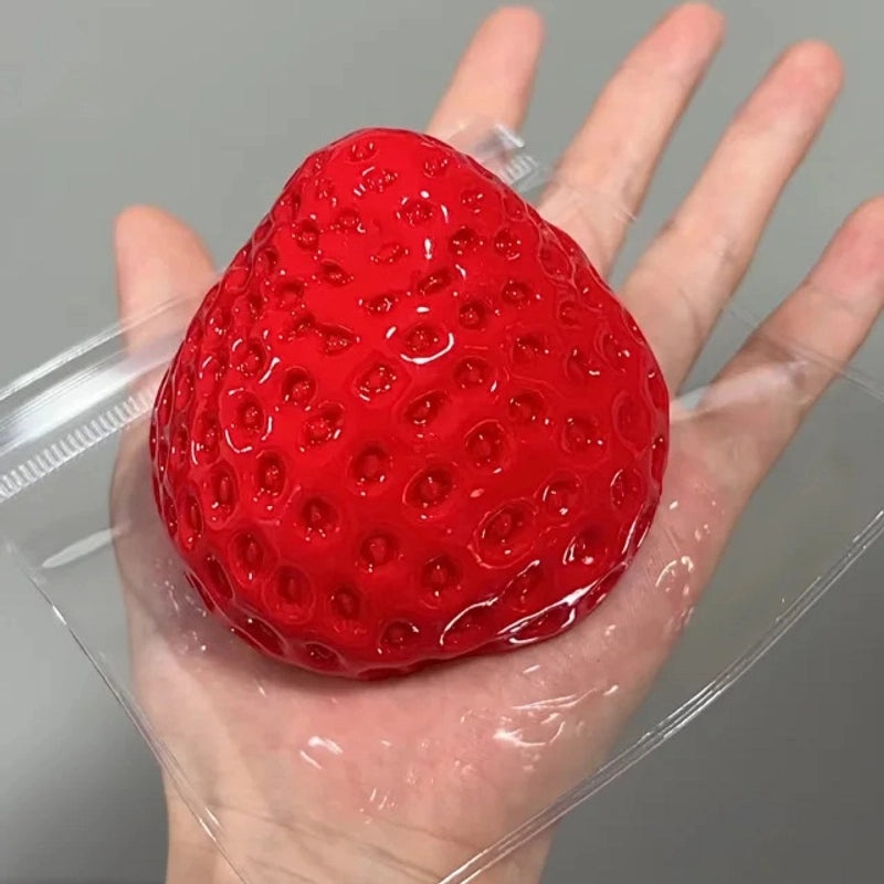 Strawberry Fidget Toy PVC Sensory Stress Relief Gadget | Toys & Games - Fidget & Sensory