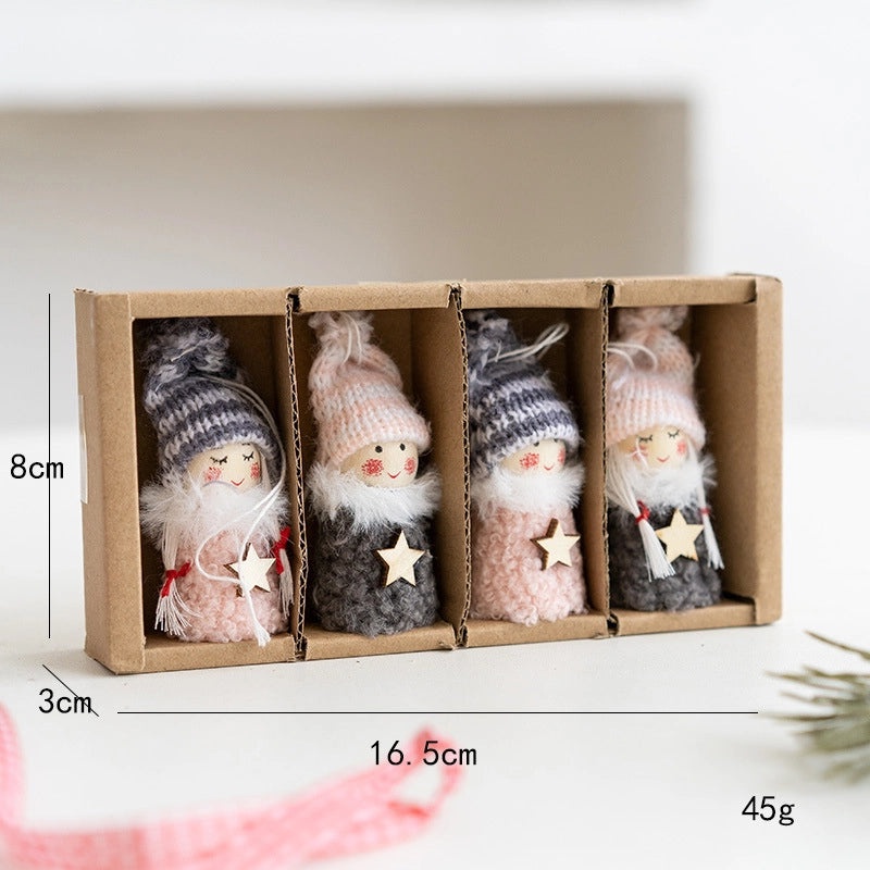 Christmas Cute Human Doll Hanging Ornaments for Holiday Party Decorations | Christmas Ornaments