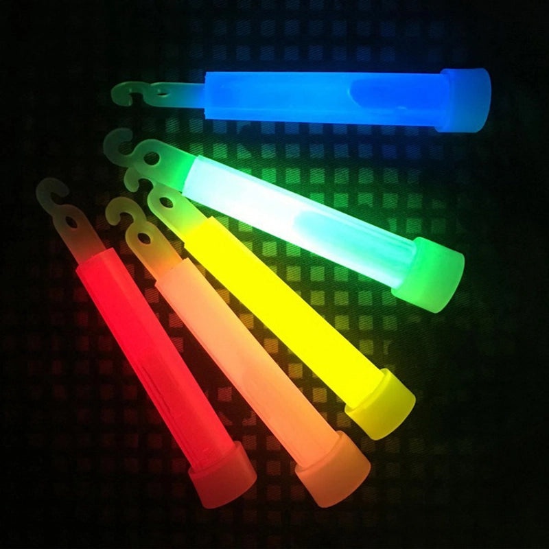 4-inch 6-angle Glow Stick with Hook for Emergency and Military Use | Outdoor & Tactical Gear