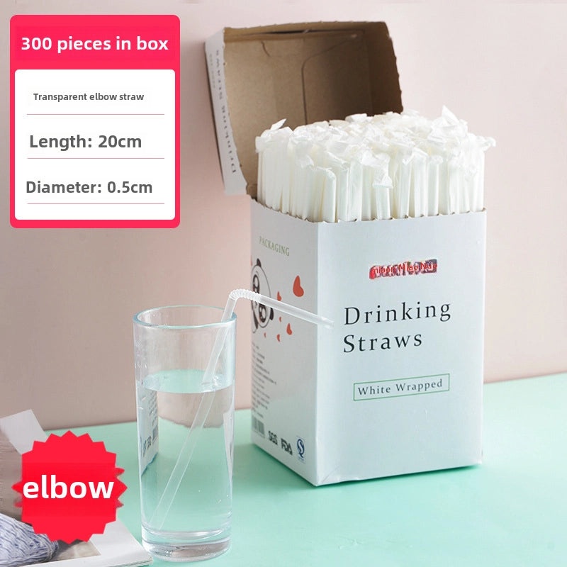 Disposable Individually Wrapped Colorful Drinking Straws for Kids, Pregnant and Postpartum Women | Baby & Kids Accessories