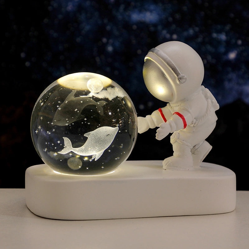 Astronaut Starry Night Light for Office Desk Luminous Decorative Lamp Unique Birthday New Year Gift|Home Decor Lighting