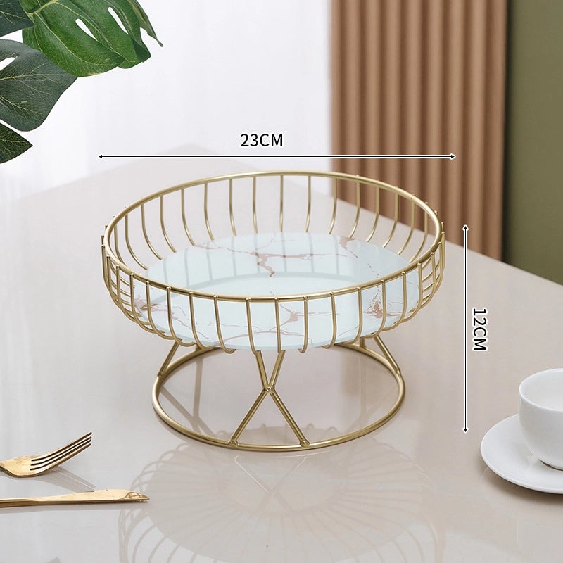 Stylish Solid Color PVC Fruit Basket for Home Decor|Home & Kitchen Storage