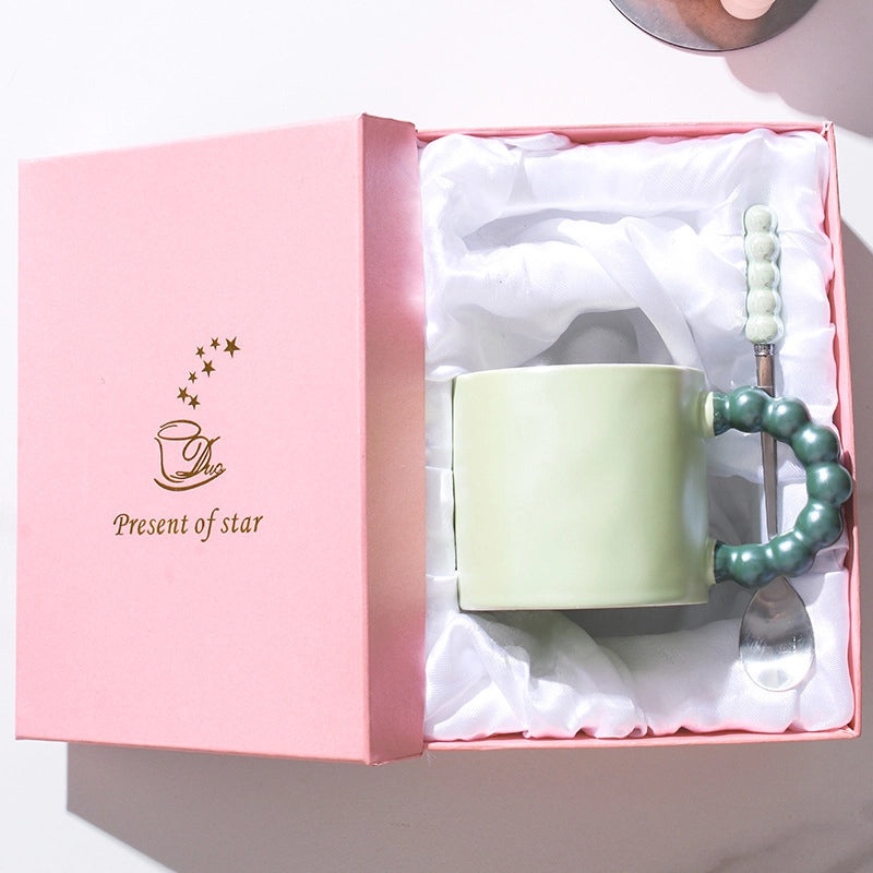 White Porcelain Water Bottle for Casual Vacation Use 1 Piece | Travel Accessories