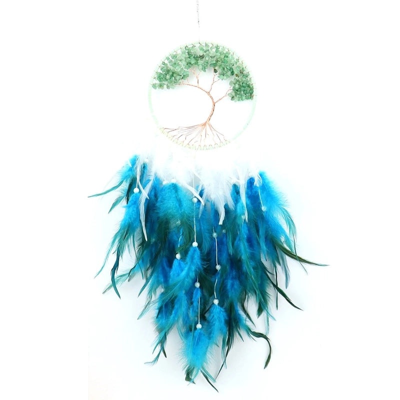 Dreamcatcher Tree Feather Metal Pendant Charm|Jewelry & Accessories