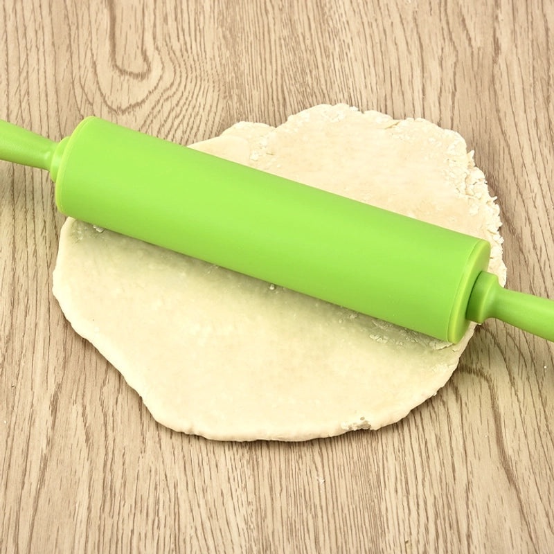 Solid Color Silicone Rolling Pin for Baking | Kitchen Tools & Gadgets