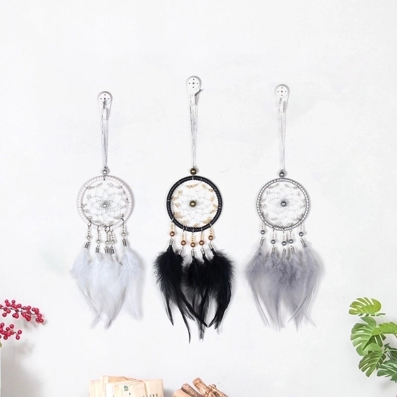 Bohemian Feather Dreamcatcher Pendant for Bag Keychain Car and Home Decor|Home Decor Accessories