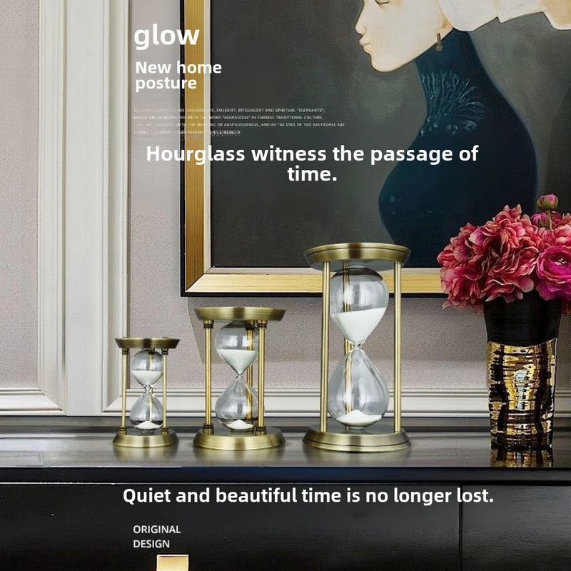 Modern Nordic Metal Clock Decorative Ornament|Home Decor