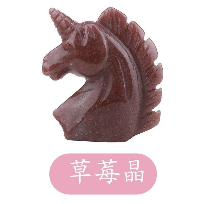 Elegant Minimalist Horse Gem Crystal Ornament for Home Decor|Home Decor Ornaments