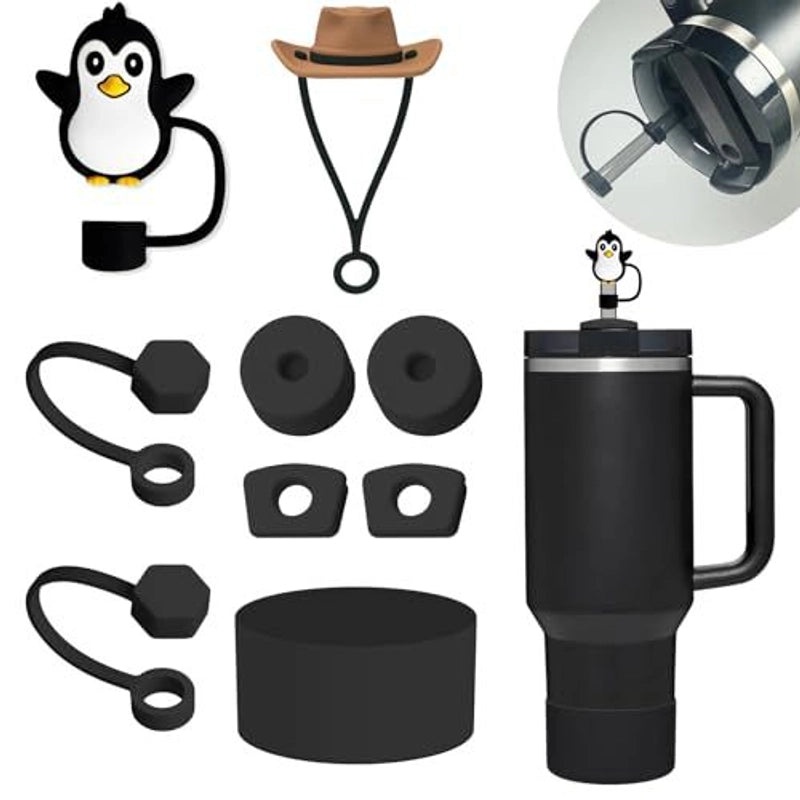 Adorable Animal Flower Silicone Cup Sleeve Set | Drinkware Accessories