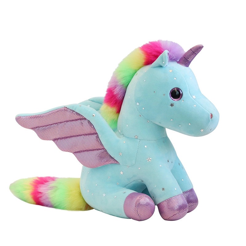Rainbow Angel Horse Plush Doll for Kids|Toys & Games Plush Toys